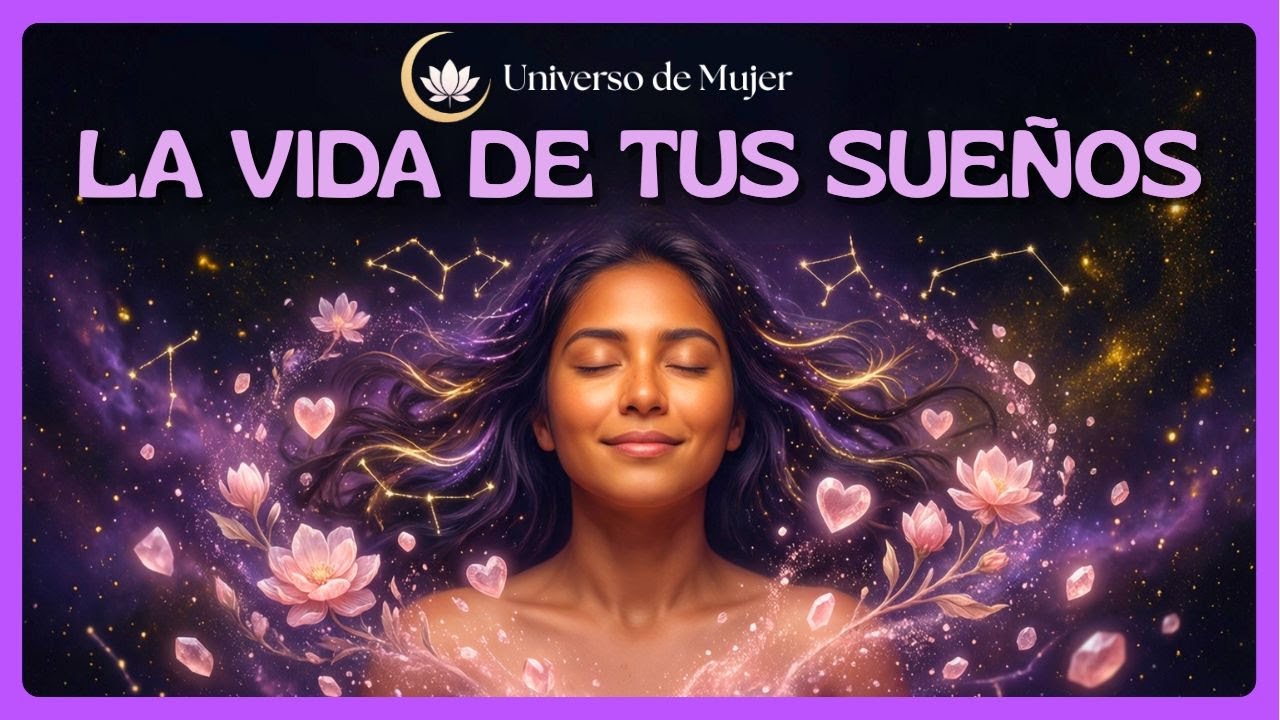 La vida de tus sueños ya está en camino | Meditación femenina para dormir y manifestar desde la paz
