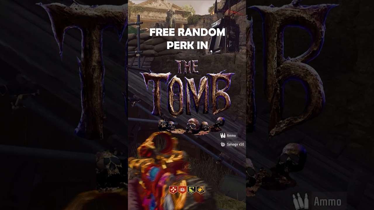 FREE Random Perk in THE TOMB. 