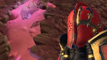 Slaanesh Corruption Effect on Chaos Dwarfs Land