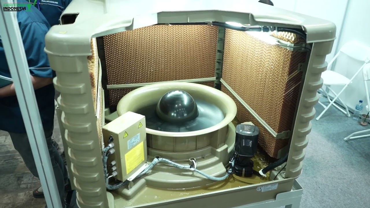 [Выставка пластика и резины] Охладитель воздуха Evaporatif - Эвалин