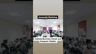 JavaScript Workshop at Ashoka College, Nashik 💻✨ | Hands-on Coding Event #JavaScriptWorkshop