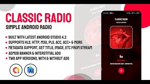 Classic Radio | Simple and Easy Radio Player for Android Free Source Code