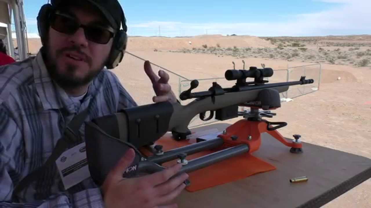 Savage Scout Rifle in 308: SHOT Show 2015 - YouTube