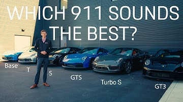 Which Porsche 911 Actually Sounds the Best? (Cold Starts)
