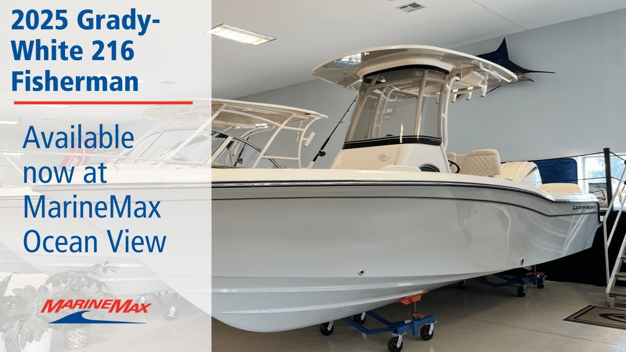 2025 Grady-White 216 Fisherman for sale at MarineMax Ocean View