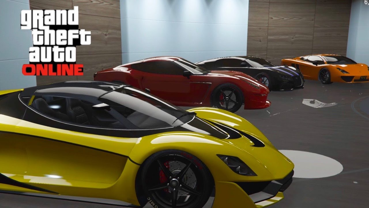 Gta5 Hiroの新しいオフィスガレージと車紹介 Youtube