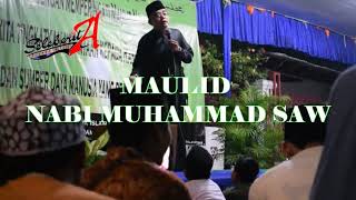 Dakwah Ustad Munawir Ngacir Segarkan Peringatan Maulid Nabi Muhammad SAW