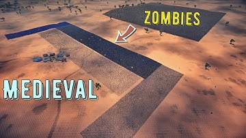 Medieval Last Stand vs 750,000 Zombies - UEBS 2