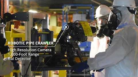 PPPO Paducah Site Robot Pipe Crawler Deployed