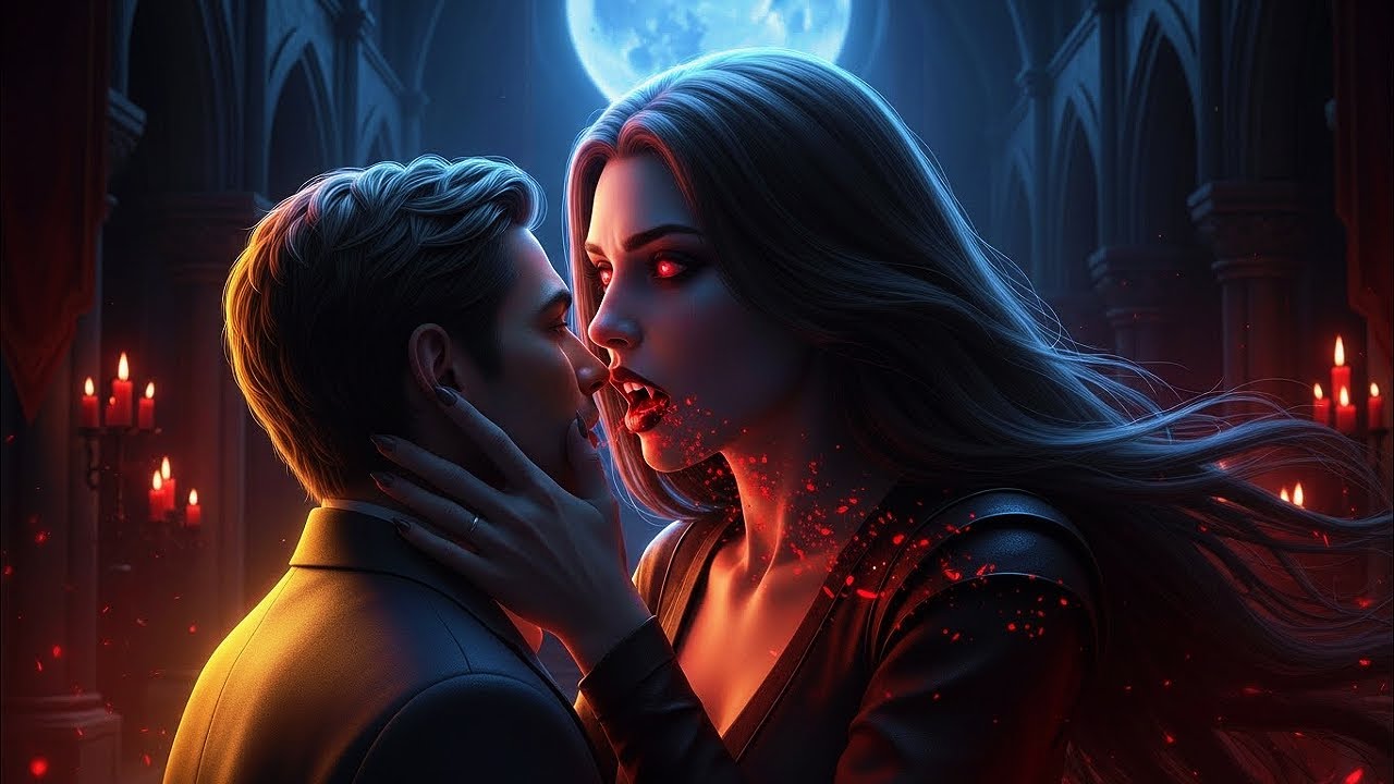 The Vampire Woman Said No Man Could Survive Her Kiss — Until The Quiet Human Kissed Her Back | HFY