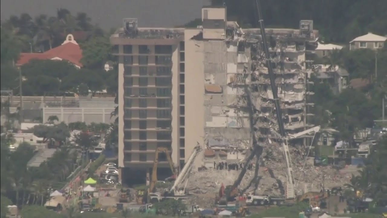 Surfside building collapse death toll rises to 22; search for 126 ...