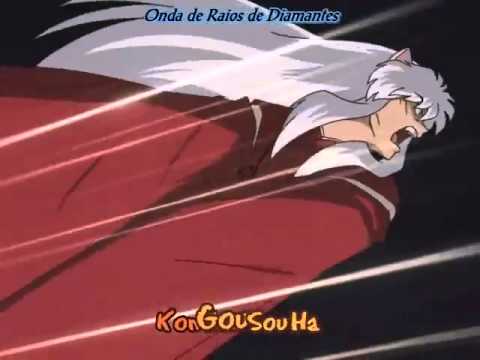 金剛槍破 Kongou Souha Inuyasha Vs Naraku Youtube