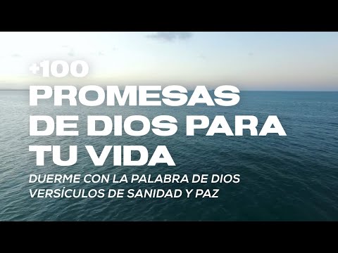 Promesas de Dios | Versículos para sanidad y paz | Duerme con la Palabra de Dios | Audio Biblia