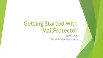 Getting Started With MailProtector