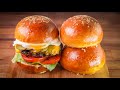 How to Make Super Soft Burger Buns | Full Recipe