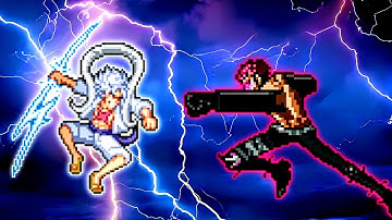 Wano Luffy V4 OP (all form) VS TC Luffy OP Buff (all form) in Jumpforce Mugen