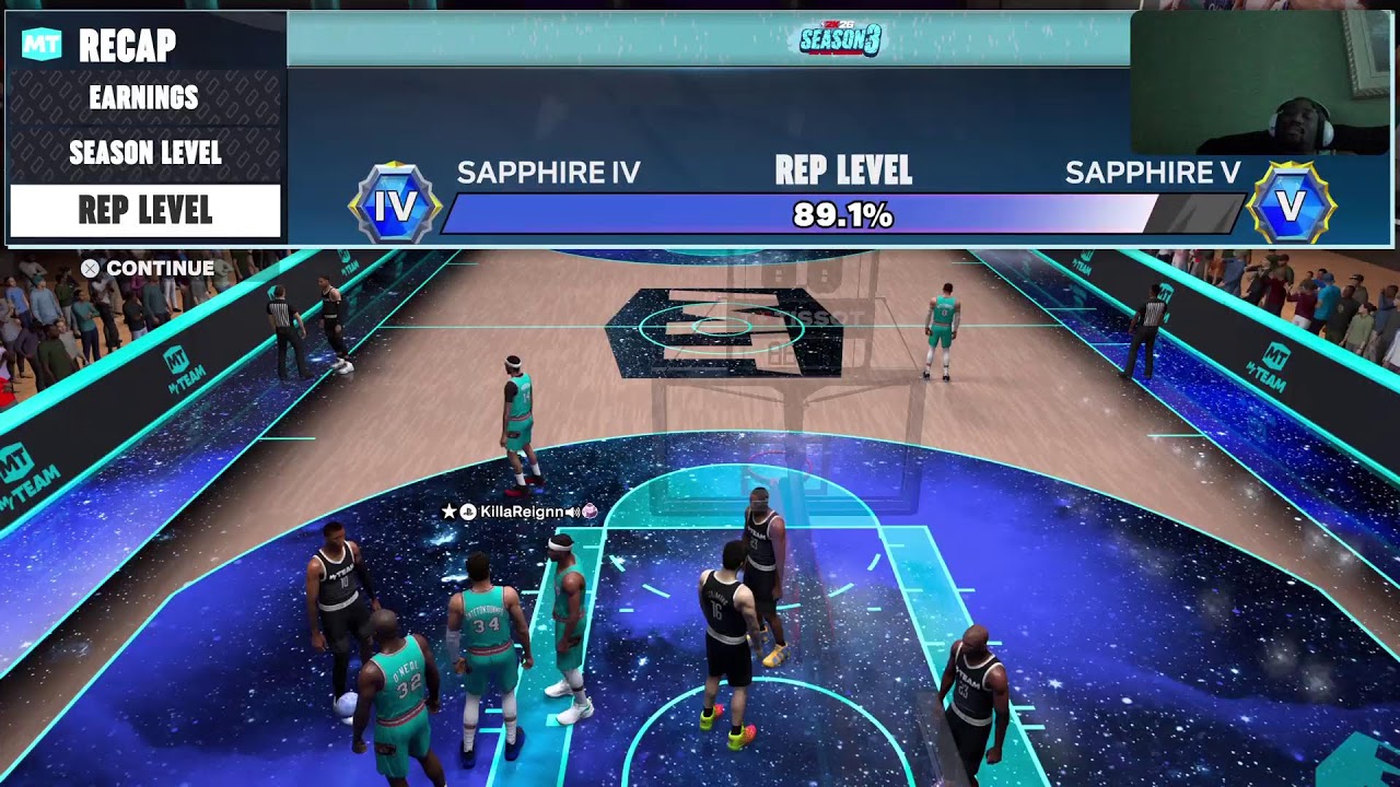 NBA 2K All-Star team up and Showdown.