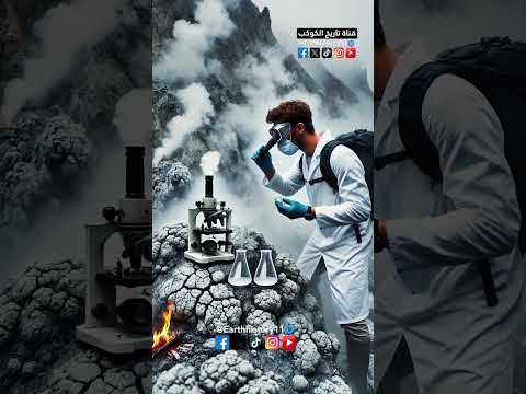 الصخرة التي ت صدر دخان ا بدون نار