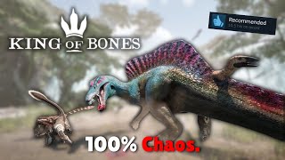 I Tried the New Dinosaur Fighting Game… King of Bones screenshot 5