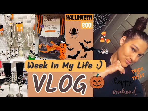 VLOG🇺🇸🎃|| Halloweeni👻 előkészületek, bevásárlás, edzés+videózás a konditermekben?🏋🏽