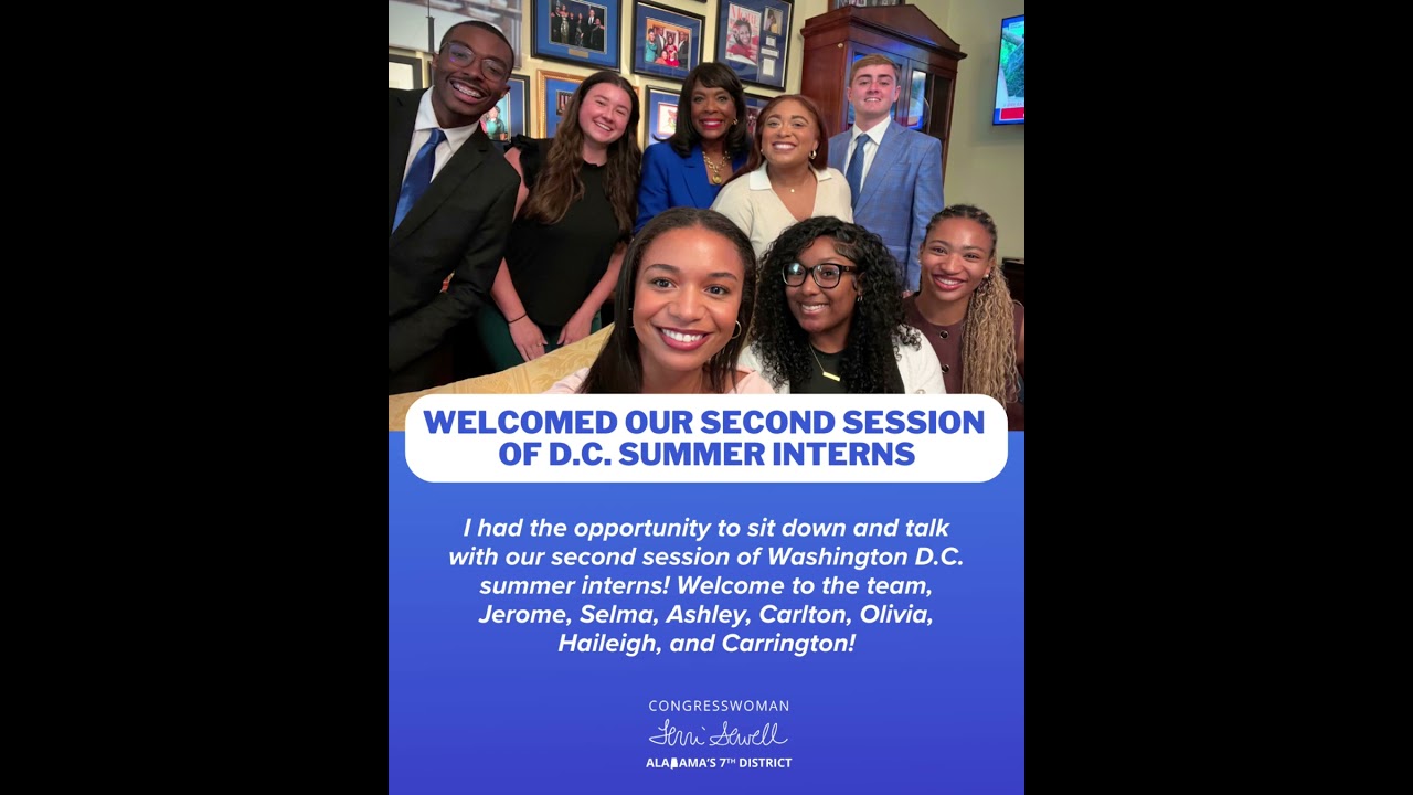 Congresswoman Terri Sewell Week in Review 7.11.25 