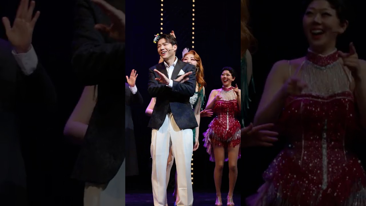 260208 뮤지컬 슈가 커튼콜 남우현 깜짝 생일 축하타임🎉 #musical #sugar #namwoohyun #infinite #fancam