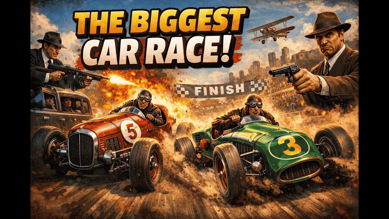 The Biggest Car Race | Mafia The Old Country Gameplay #7 - YouTube