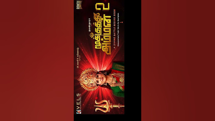 Mookuthi Amman 2 - Announcement #nayanthara #velsfilminternational