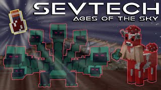 Hydra Fiery Blood | Let's Play SevTech: Ages of the Sky Ep 23