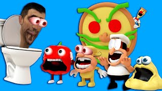 Pizza Tower But With Skibidi Toilet - Animation Meme