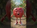 Talking apple fruit #talkingfruits #talking #rhymes #memes
