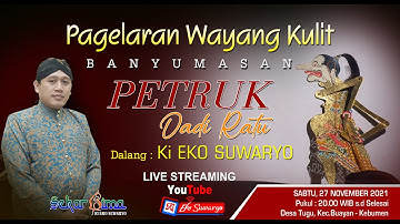 LIVE WAYANG KULIT DALANG KI EKO SUWARYO LAKON PETRUK DADI RATU