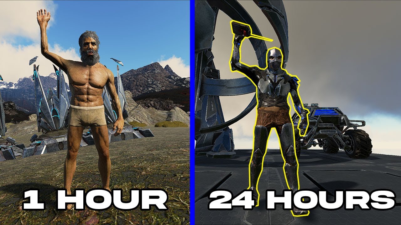 How Far Can We Get In 24 Hours on Ark Asia Servers?