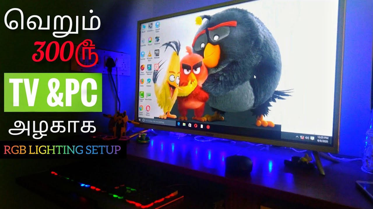 RGB Lighting setup for PC|Tamil