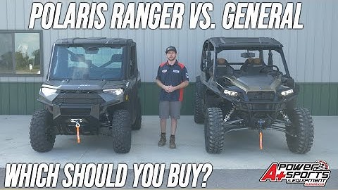 2022 Polaris Ranger vs General Comparison. Which Should You Buy?