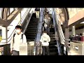 Tokyo shinjuku terrace escalator upr