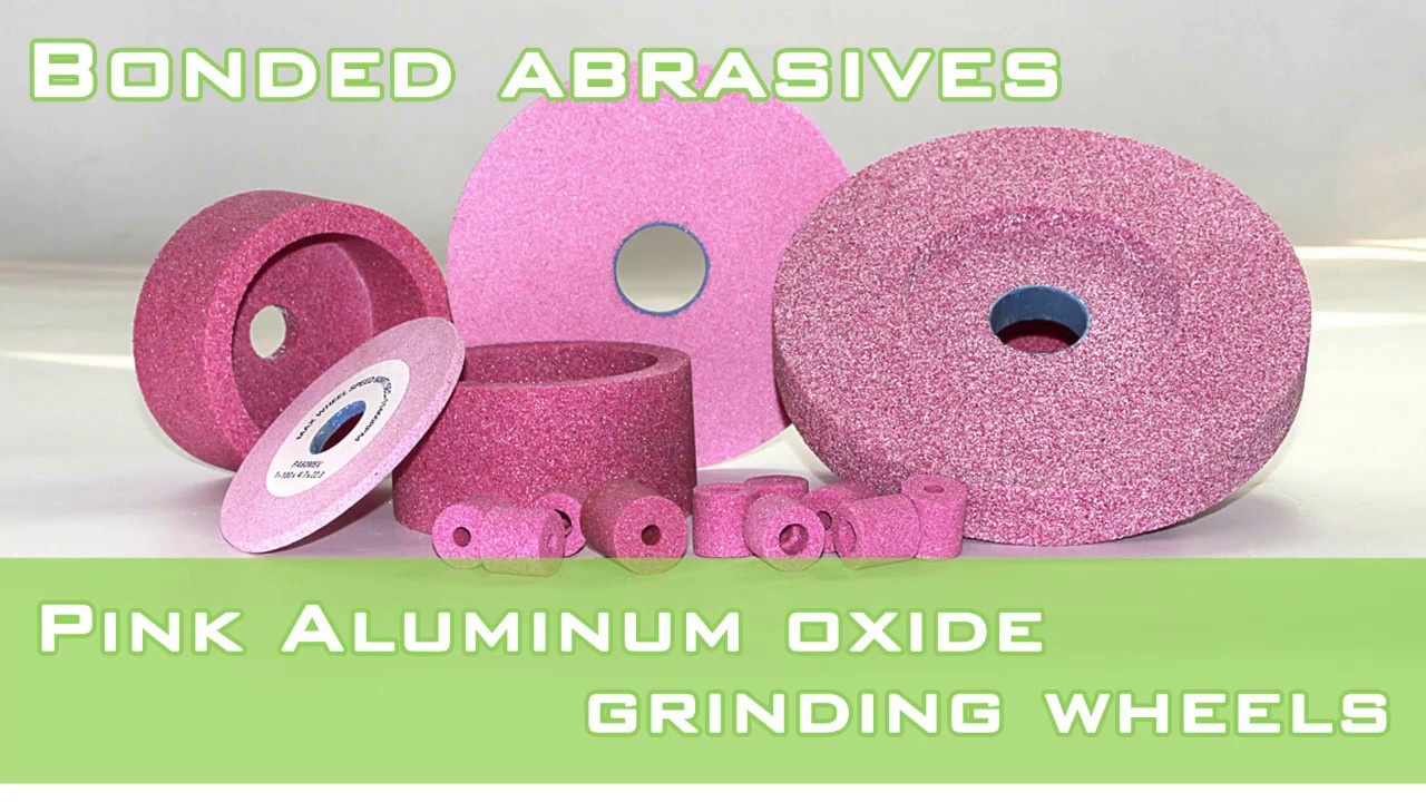 Pink aluminum oxide grinding wheels forturetools bonded abrasives YouTube