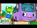 ⚡ Bobby o Ônibus Elétrico! ⚡| 1 HORA DO GECKO BRASIL! | Desenhos Animados para Crianças em Português