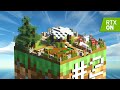 Minecraft One Block SkyBlock But RTX = ON #2