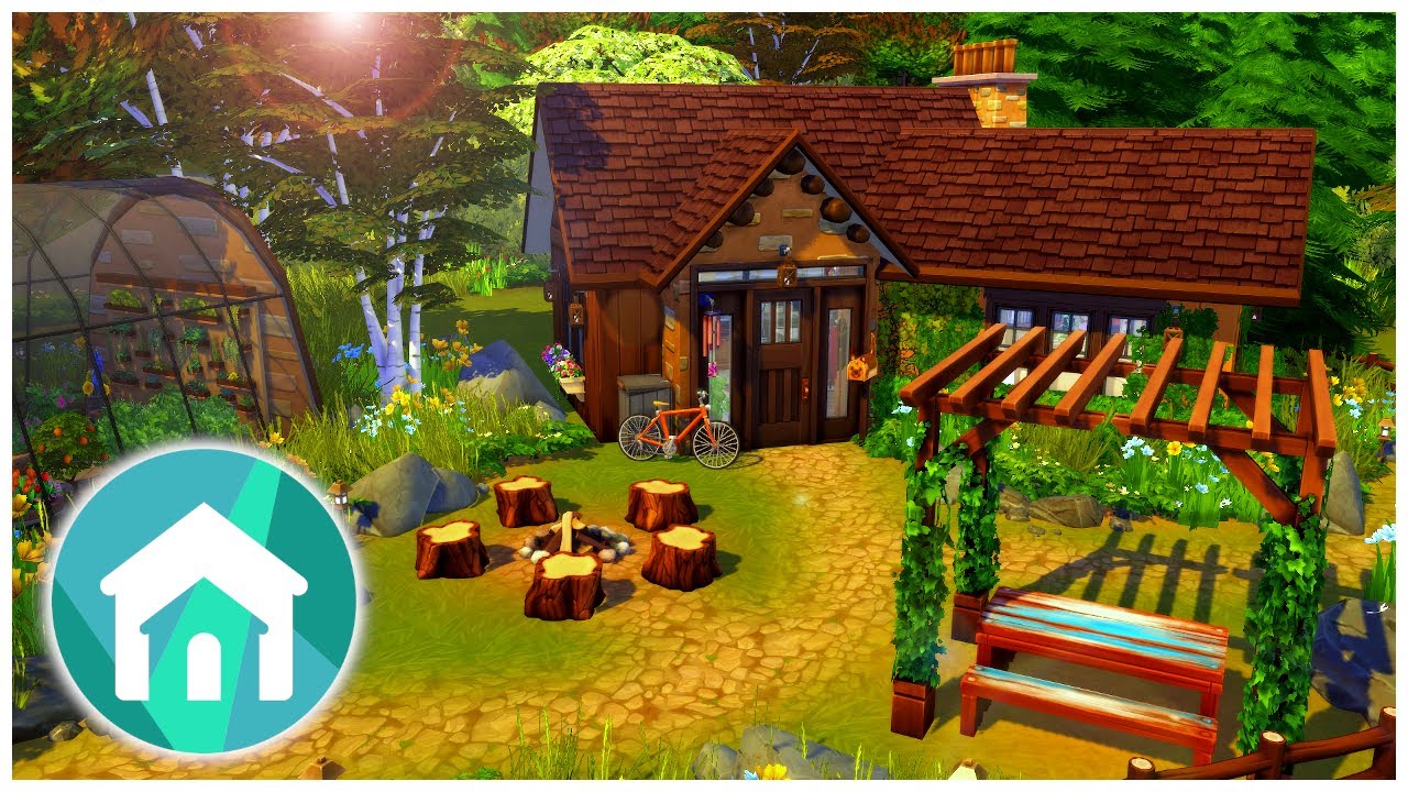 GARDENER S TINY HOME  The Sims 4 Tiny Living Speed 