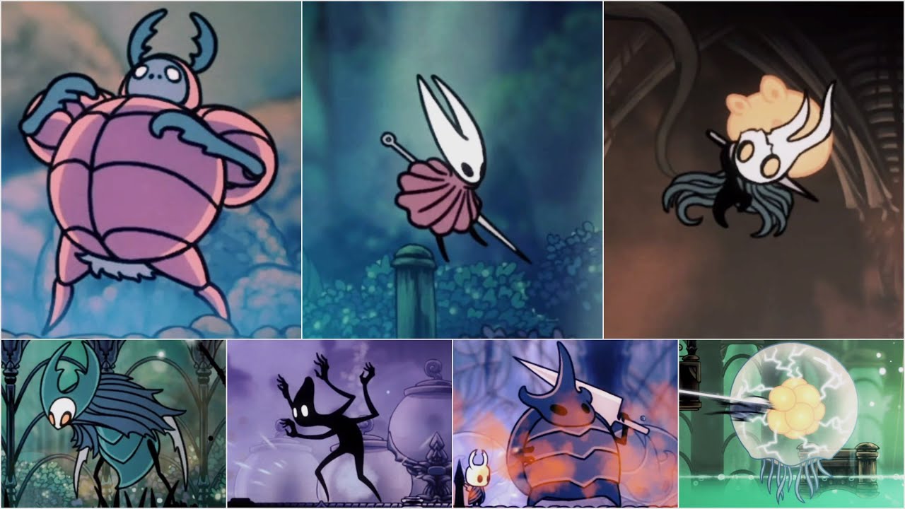 Bosses Compilation | Hollow Knight - YouTube
