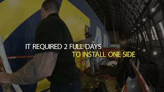 Central Graphics Goodyear Blimp 1 Min 43 Secs Wide Clip