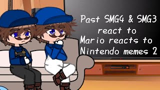 Past Smg4 & Smg3 React To Mario Reacts To Nintendo Memes 2