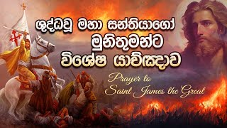ශුද්ධවු මහා සන්තියාගෝ මුනිතුමාට විශේෂ යාච්ඤාව | Prayer to Saint James the Great | Api Jesuge