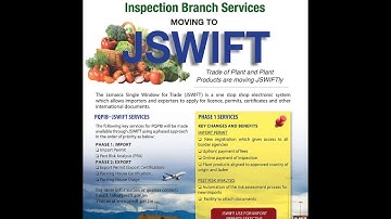 Plant Quarantine Produce Inspection (PQPI) Division is next on JSWIFT.