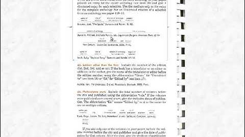 Citing Sources - Anthology