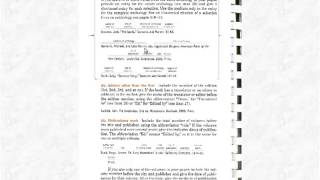 Citing Sources - Anthology