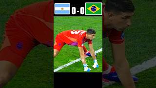 Brazil vs Argentina 🤯  2026 world cup semi final penalty shootout imaginary #football #shorts