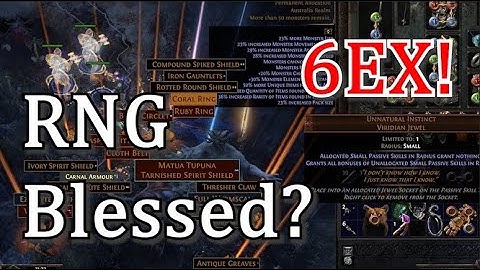[POE 3.17] The Archnemesis Unique Recipe That Gave Me 6EX