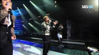 Download lagu 4Men - I can't (포맨 - 못해) @ SBS Inkigayo 인기가요 100214